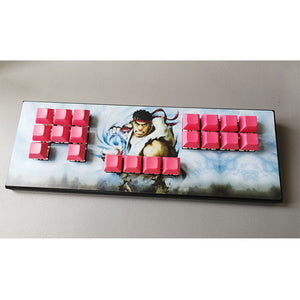 8-Direction Arcade Controller Hitbox-Style Arcade Stick (2 Sets of Assist: 2 Characters 4 Macros)