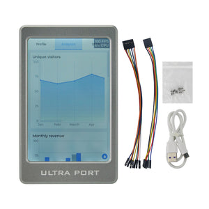 Ultra Port STM32H750 Core Board STM32 Minimum System Board STM32H7 Development Board w/ 3.5&quot; Screen
