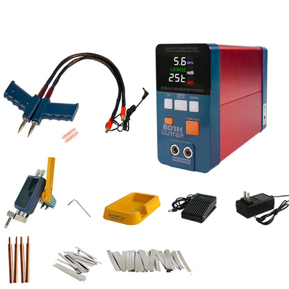 GLITTER 801H 21KW High Power Spot Welder Aluminum to Nickel Welding for Lithium Iron Power Battery with 75B Welding Pen