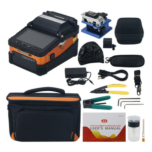 AI-5 Signalfire High Speed Optical Fiber Fusion Splicer with 5-inch TFT Color Screen for Trunk Line Construction FTTH Project