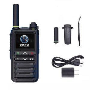 HX-3000 Portable Waterproof Global POC Walkie Talkie 4G/3G/2G with 1.77-inch Screen Support Fast Charging