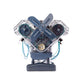 Mini V8 Engine Model Kit Simulated 8-Cylinder Engine Toy DIY Car Model Assembling Combustion Engine Learning