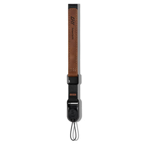 CHI Levo Adjustable Camera Wrist Strap (Coffee Brown) with 82-110KG Load Capacity &amp; Quick Release