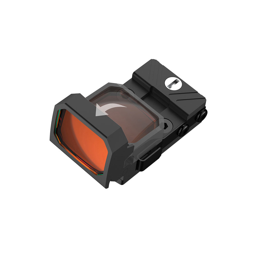 Set of CHI External Viewfinder Red Dot Sight for Camera Bird Watching Scope and Telephoto Lens