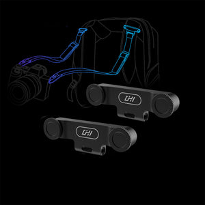 2PCS CHI Backpack Strap Clips only Compatible with CHI Ultra Edition and Pro Version Camera Shoulder Straps