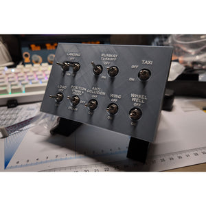 Simplayer 737 Exterior Lights Panel Peripheral for Boeing PMDG iFly Zibo Microsoft Flight Simulator