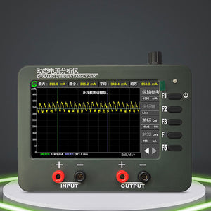 CA-330 Low Power Consumption Current Tester 10uA-3A 0.6-18V Dynamic Current Analyzer Support Coordinate Axis Switch