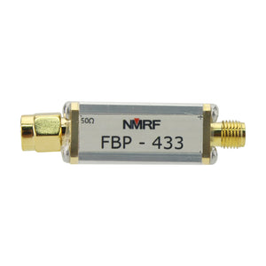 NMRF FBP-433 High Quality 390-470MHz Band Pass Filter 50ohms with SMA Connector for Image Transmission Receiver