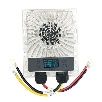 EMD600W Buck MPPT Solar Charging Controller 10V-30V Output Voltage Adjustable Controller with LCD Display IP65 Waterproof