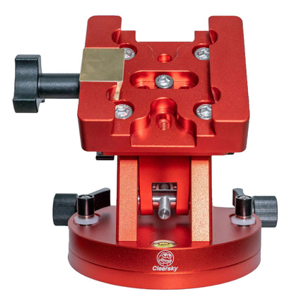 Latitude Adjustment Base with Dovetail Slot 39KG High Load Capacity Astronomical Accessory for Equatorial Mount