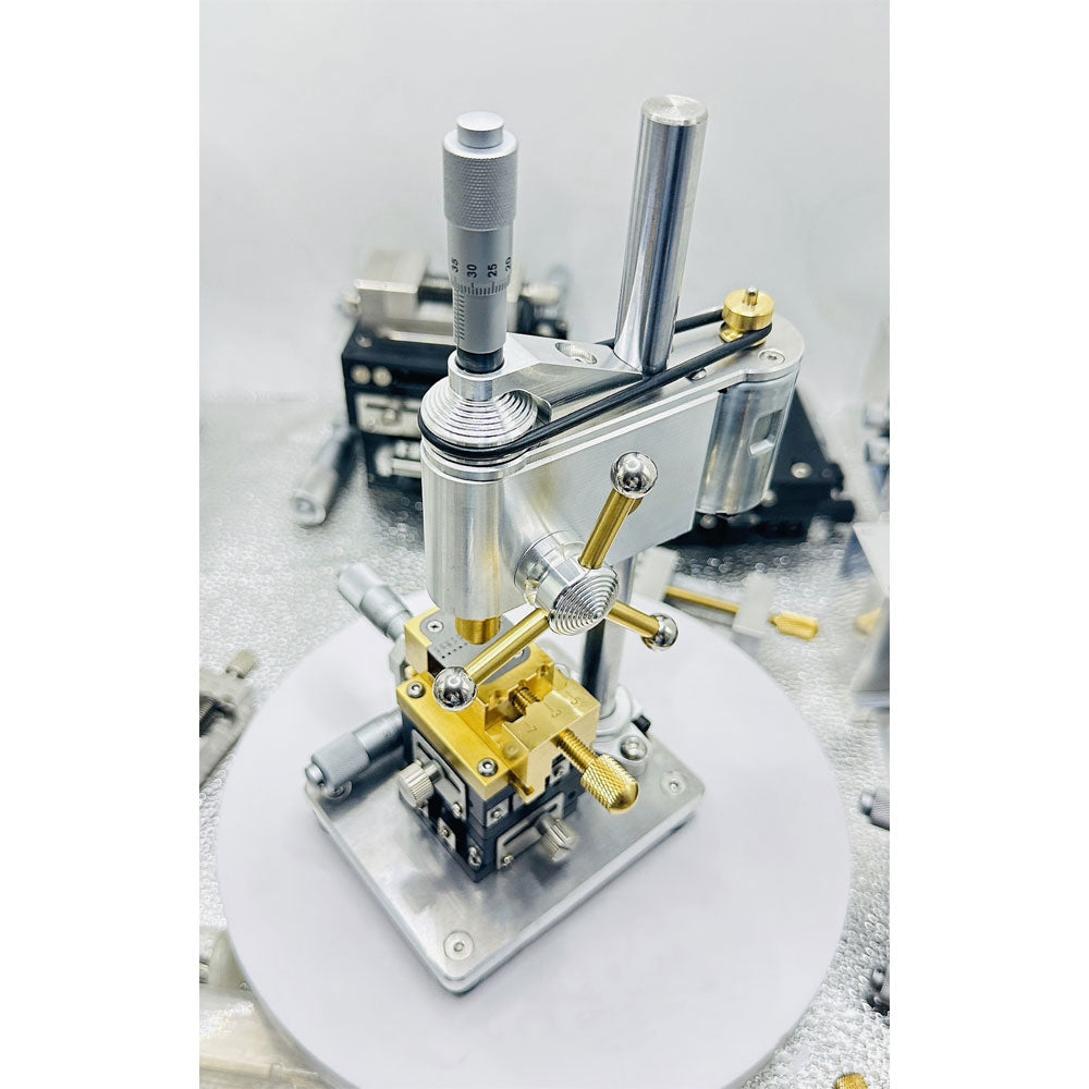 High Precision Bench Drill 40x40mm Slide Table Repair Fixture Multifunctional Repair Tools for Watch/Clock Maintenance