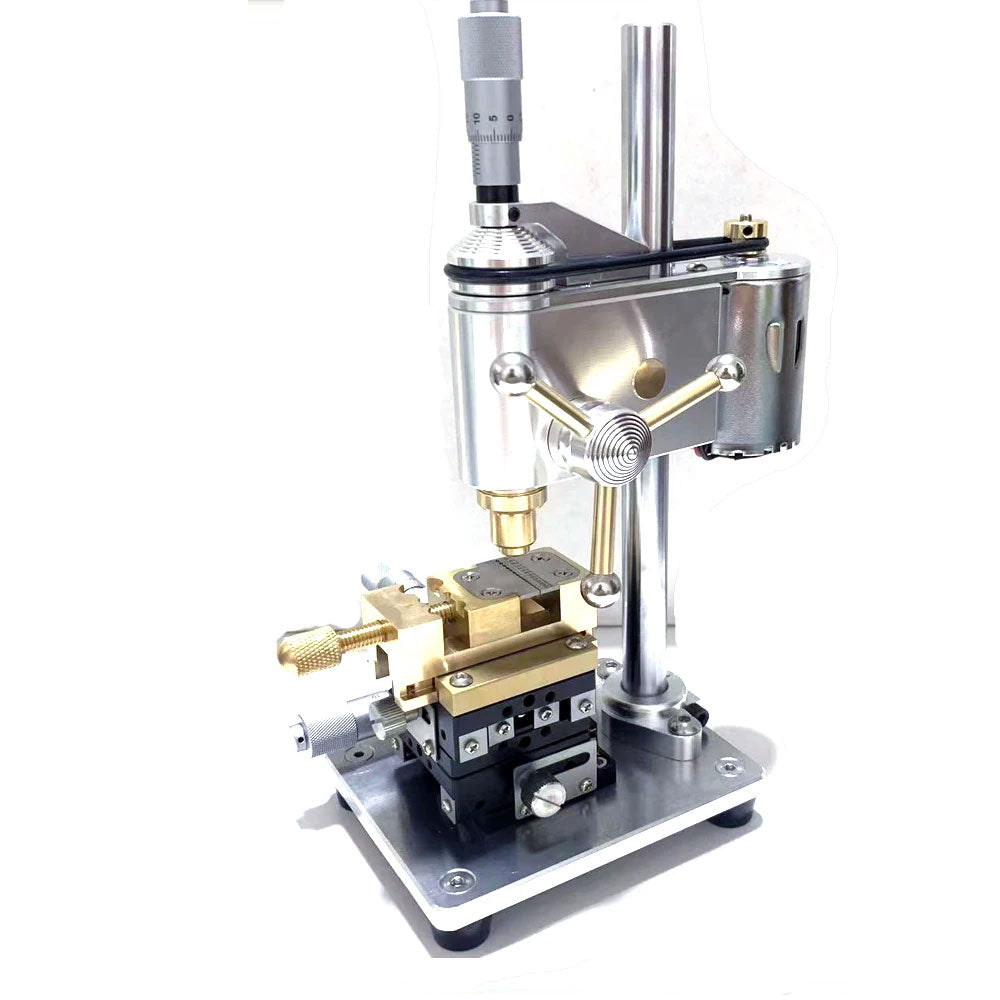 High Precision Bench Drill 60x60mm Slide Table Repair Fixture Multifunctional Repair Tools for Watch/Clock Maintenance