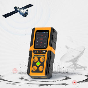 A116 Portable 4-in-1 Gas Detector Sensor (Lead-free Oxygen Sensor) with Alarms for O₂ H₂S CO and H₂