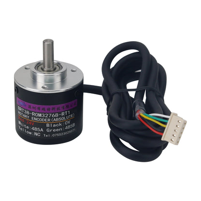 BRT38-R0M32768-RT1 Absolute Encoder Industrial Rotary Encoder (15Bit 6MM Shaft 38MM RS485 5-24V)