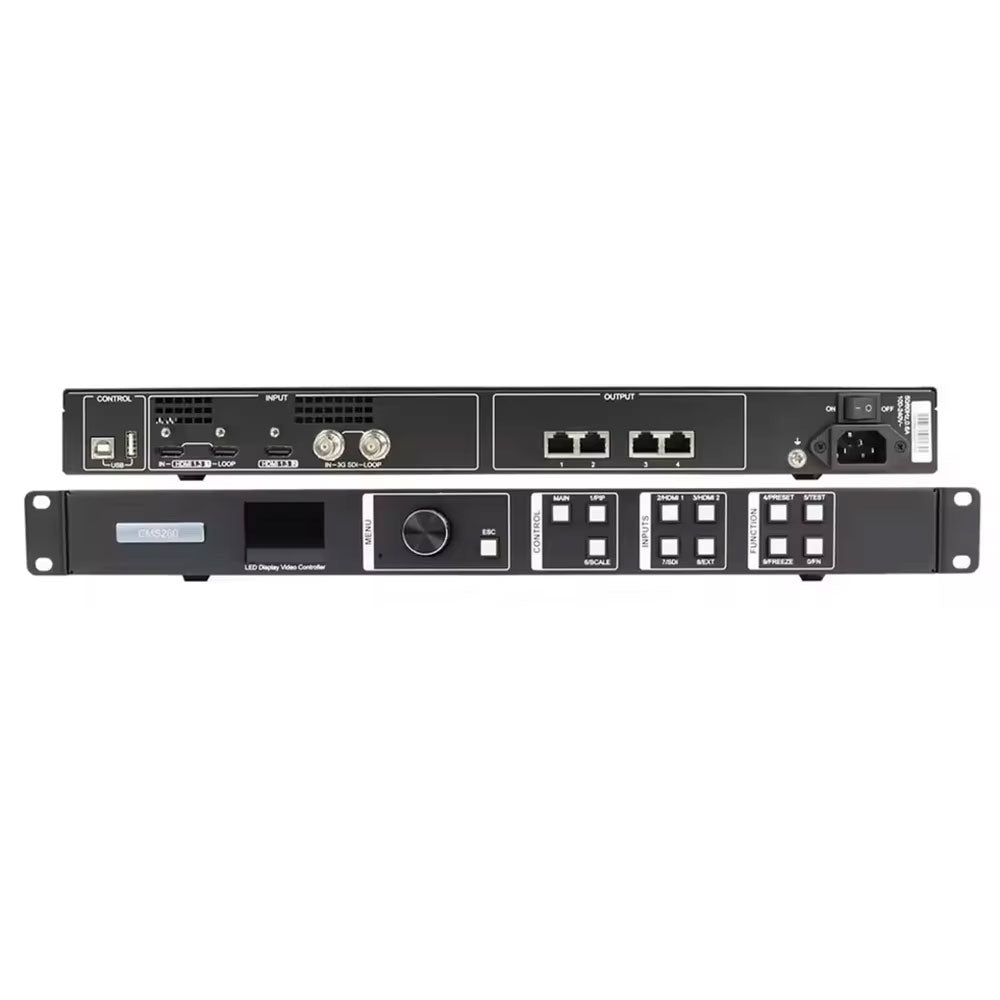 CMS260 Video Processor All-in-one Controller with 4 Gigabit Ethernet Ports Support 3840x3840 Pixels