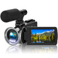 HDV8162 Plus 18X Digital Zoom FOV65 Outdoor Auto-focusing HDV Camera 48MP with 3-inch TFT LCD Screen