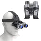 VRNV303 Naked Eye 3D VR Head-mounted Binocular Night Vision Device F1.3 6X Digital Zoom Binocular Support Manual Focusing