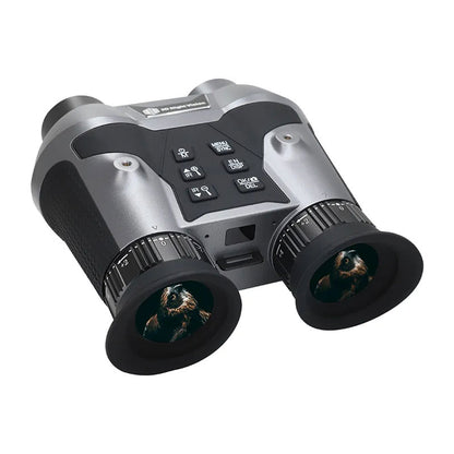 VRNV303 Naked Eye 3D VR Head-mounted Binocular Night Vision Device F1.3 6X Digital Zoom Binocular Support Manual Focusing