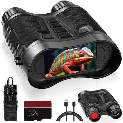NV2181 Binocular 8X Digital Zoom Night Vision Device 4K 1080P IP54 Waterproof with 3.2-inch TFT HD Screen