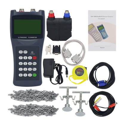 TDS-100H Handheld Ultrasonic Flow Meter High Performance Portable Flow Meter for Industrial Flow Measurement