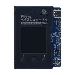 W09 Pro V3 Battery Tester Battery Efficiency Battery Life Popup Tester for iPhone 11-15 Pro Max