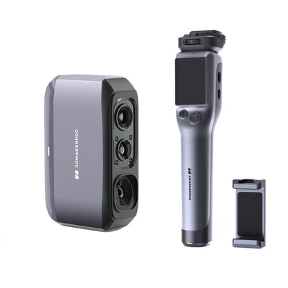 Moose Lite 0.05mm High Precision 3D Scanner Portable Handheld B&amp;W Reverse 3D Modeling Instrument + Intelligent Handle