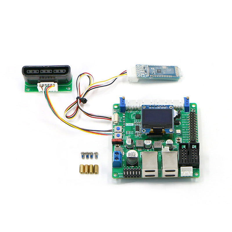 C50C Brushed Motor Robot Control Board Robot Controller Board with 2CH D50A Driver Board for ROS Cars