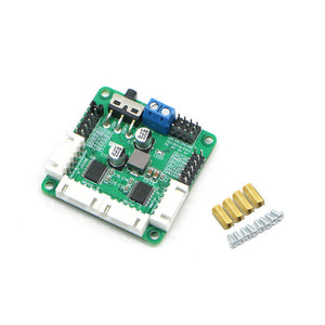 D24A TB6612 4-Channel DC Motor Driver Module with Voltage Regulator and Pre-soldered Pin Headers