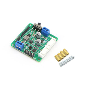 D157B AT8236 2-Channel DC Motor Driver Module with Voltage Regulator and Pre-soldered Pin Headers