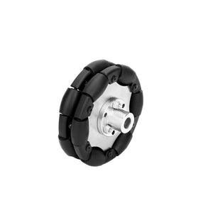 Omni A75 Omni Wheel Driving Wheel (75mm Diameter w/ Clamp-style Fixed Coupling 3.5KG Load Capacity)