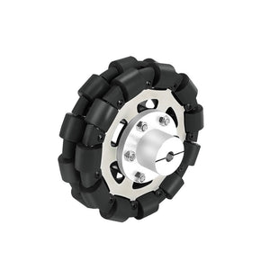 Omni A127 Omni Wheel Driving Wheel (127mm Diameter w/ Keyway Setscrew Fixed Coupling for 40KG Load)