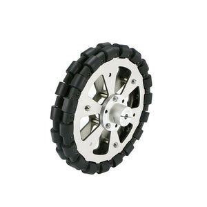 Omni A203 Omni Wheel Driving Wheel (203mm Diameter w/ Keyway Setscrew Fixed Coupling for 40KG Load)