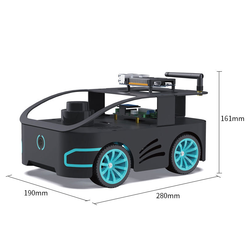 V550 ROS2 Robot Educational Robot (Ackerman Version) + RGB Camera + Jetson Nano 4GB + 30m M10P Lidar