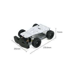 R3 Robot Chassis Kit Robot Car Chassis (Ackerman Chassis) w/ 1:30 12V Motor 13PPR Hall Encoder