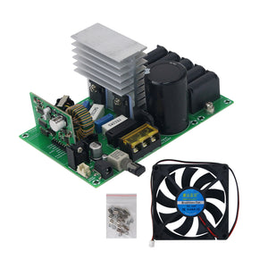 Half-Bridge Integrated DRSSTC Driver Set Tesla Coil Driver Board + Fan + Fuses + Fixing Accessories
