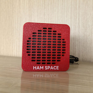 HAM SPACE Red MS-01 Shortwave Radio Speaker 3W 8ohms with 1/4 Interface for Vehicle Radio Station