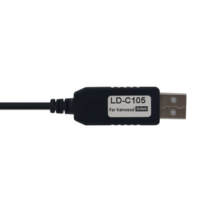 LD-C105 USB to CAT Radio Data Cable Din6 Interface 1.5m Amateur Radio Accessory Support for Kenwood TS440/450/680/690