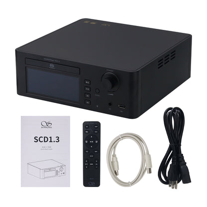 SHANLING Black 220V SCD1.3 HD SACD Player Hard Drive USB Flash Drive Bluetooth5.0 CD Player AK4491EQ+AK4499EX DAC