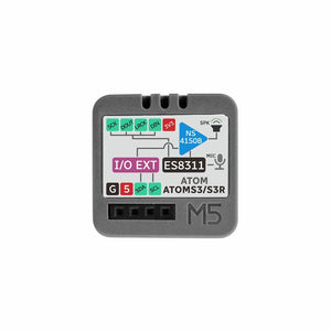 M5Stack Atomic Echo Voice Recognition Base ES8311 Mono Audio Decoder MEMS Microphone for M5 Atom Series