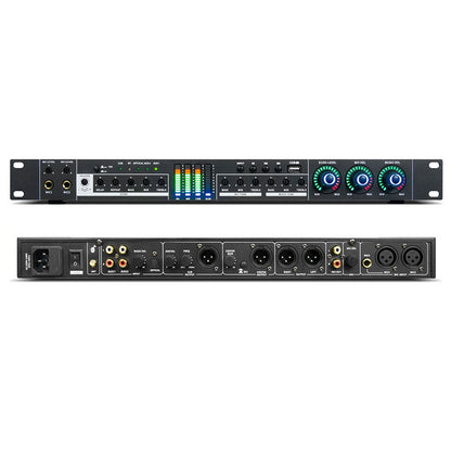 FX12L Professional Preamplifier Multi-channel Microphone HiFi Digital Effector DSP Reverb Processing