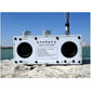 MX712 Dual Speaker High Performance Full Band Stereo Radio TEF6686 Chip Vehicle Radio Built-in 7500mAH Lithium Battery