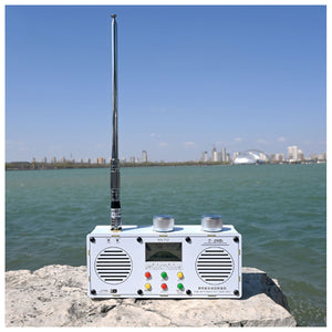 MX712 Dual Speaker High Performance Full Band Stereo Radio TEF6686 Chip Vehicle Radio with Remote Control