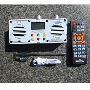 MX712 Dual Speaker High Performance Full Band Stereo Radio TEF6686 Chip Vehicle Radio with Remote Control