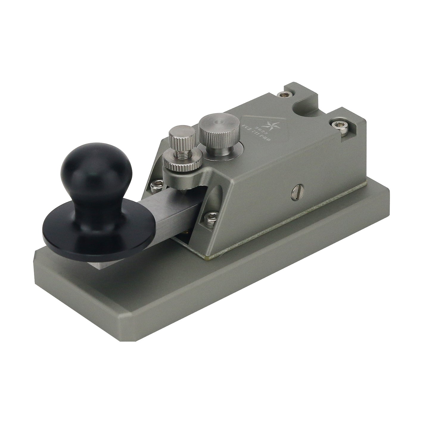 HamGeek CCZ 711 Pro 2nd Generation Morse Key CW Key with Magnetic Force Feedback + HAMCUBE Mini CW Trainer