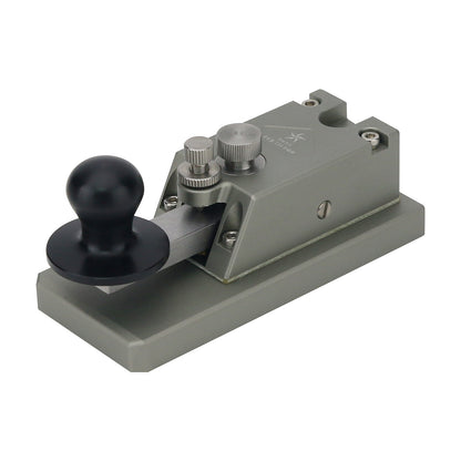 HamGeek CCZ 711 Pro 2nd Generation Morse Key CW Key with Magnetic Force Feedback + HAMCUBE Mini CW Trainer