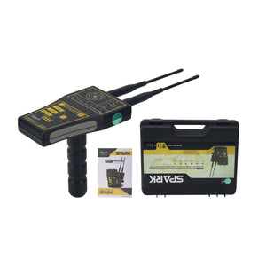 Long Range Gold Metal Detector w/ 2 Antennas Carry Case for Gold Silver Bronze Caves New Model 2019