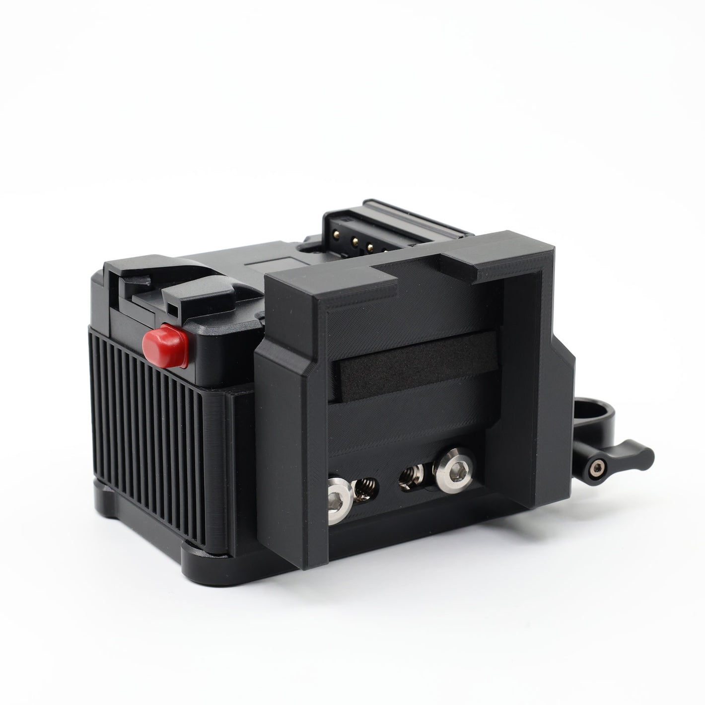 FusionRig Mini Compact Camera Cage Expansion Module Cineback Lite V Mount Battery Mounting System