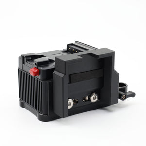 FusionRig Mini Compact Camera Cage Expansion Module Cineback Lite V Mount Battery Mounting System