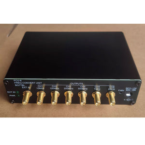 FCU-6 Multi-channel Signal Source Frequency Converter 10MHz/100MHz/200MHz/500MHz/1GHz/2GHz Sine Wave Converter