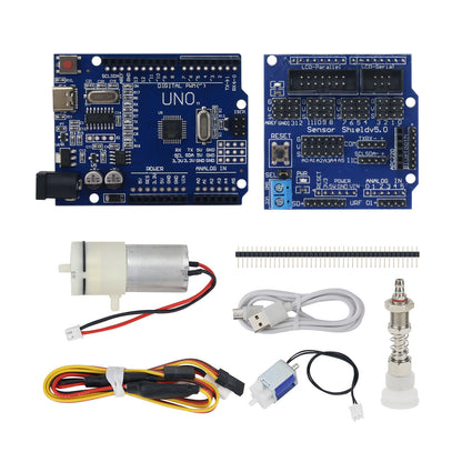 UNO R3 Board Vacuum Pump Suction Cup Kit Robot Arm Parts for Arduino Mechanical Arm DIY